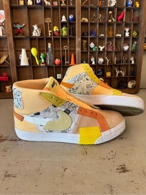 Nike SB Zoom Blazer Mid Premium  Paisley Pack Melon Tint Mens size 10